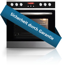 Sicherheit durch Garantie - Banner